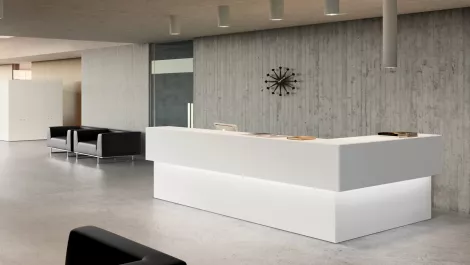 Extinction of the office receptionist no excuse for chilly reception