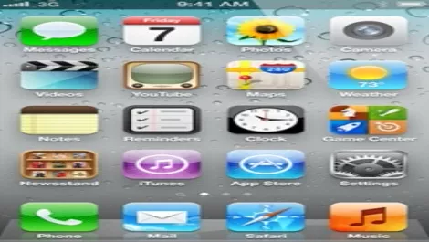 Ios home screen