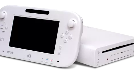 Wii u console and gamepad