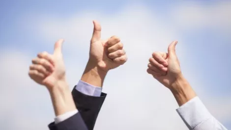 Thumbs up
