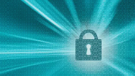 Security data padlock