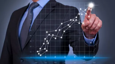 Businessman growth