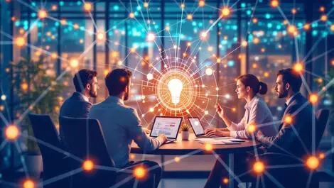 Australia new zealand business professionals collaborating network office