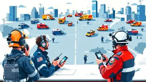 Australia new zealand emergency responders using radios border communication