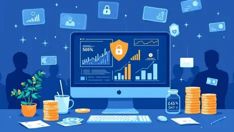 Australian payroll superannuation office desk digital graphs currency