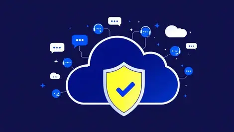 Secure cloud ms teams certified call recording analytics icons