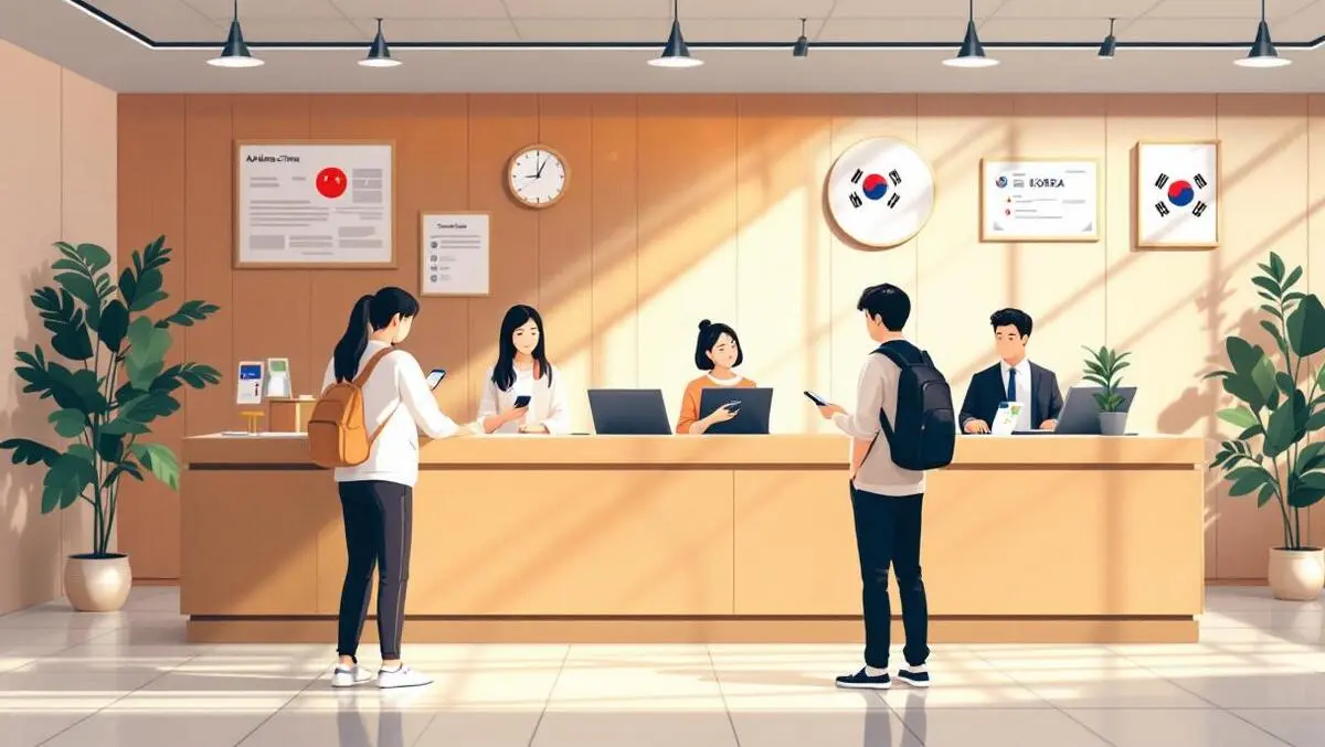 Korean university admissions chinese students mobile tuition pay