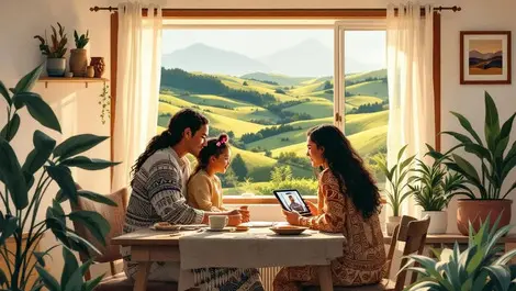 Rural waikato maori family telehealth gp weight wellbeing call