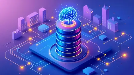 Isometric cloud data platform ai brain single stack apac skyline