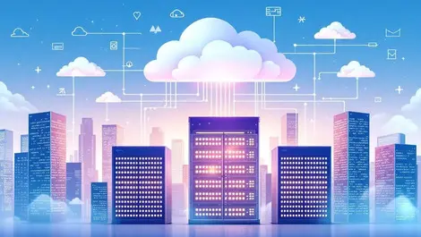 Hybrid ai multicloud data center with clouds and onprem links