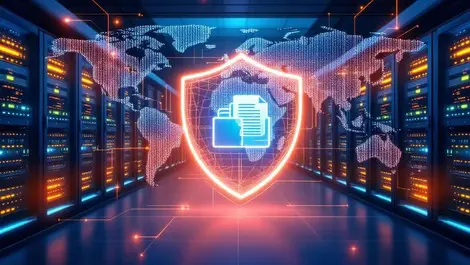 Secure data center racks shield folders global regions