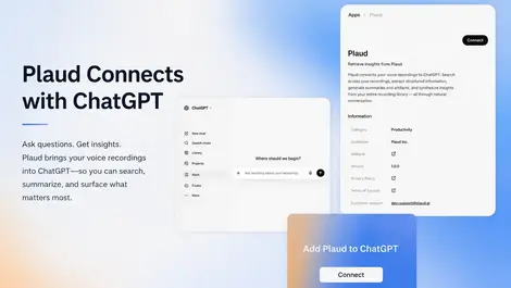 Plaud launches ChatGPT app for meeting transcripts